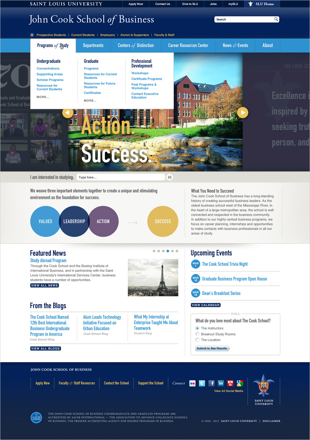 john cook school of business